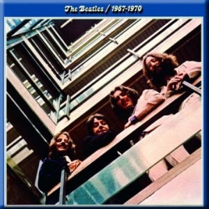 The beatles - FRIDGE MAGNET: BLUE ALBUM in the group Minishops / Beatles at Bengans Skivbutik AB (4225939)