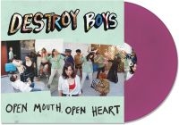 Destroy Boys - Open Mouth Open Heart (Purple Vinyl in the group OUR PICKS / Friday Releases / 2025-01-17 at Bengans Skivbutik AB (4226552)