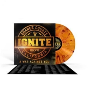 Ignite - A War Against You (Gold Marbeled Vi in the group VINYL / Hårdrock/ Heavy metal at Bengans Skivbutik AB (4226559)