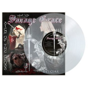 Savage Grace - Sign Of The Cross (Clear Vinyl Lp) in the group VINYL / Hårdrock/ Heavy metal at Bengans Skivbutik AB (4227154)