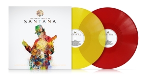 Santana (V/A) - Many Faces Of Santana (Ltd. Yellow/Red T in the group VINYL / Pop-Rock at Bengans Skivbutik AB (4227658)