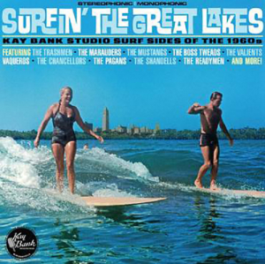 Various artists - Surfin' The Great Lakes: Kay Bank Studio Surf Sides Of The 1960S (Seaglass Blue in the group OUR PICKS / Record Store Day / RSD2023 at Bengans Skivbutik AB (4229500)