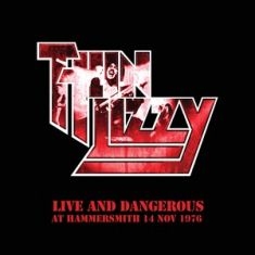 Thin Lizzy - Hammersmith 14/11/1976 (Rsd Vinyl) in the group OUR PICKS / Record Store Day / RSD2023 at Bengans Skivbutik AB (4229588)