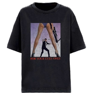James Bond - For Your Eyes Only Uni Bl    in the group MERCH / T-Shirt /  at Bengans Skivbutik AB (4229800r)