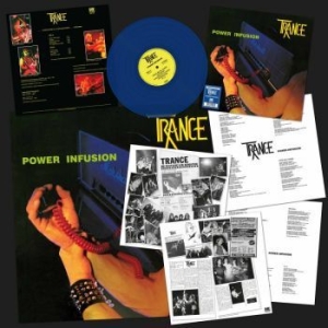 Trance - Power Infusion (Blue Vinyl Lp) in the group VINYL / Hårdrock/ Heavy metal at Bengans Skivbutik AB (4229864)