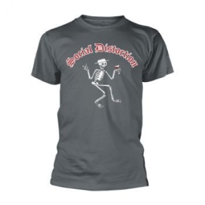 Social Distortion - T/S Grey Skelly Logo (M) in the group OTHER / Merchandise at Bengans Skivbutik AB (4230262)