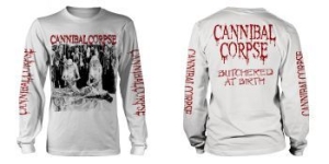 Cannibal Corpse - L/S Butchered At Birth (S) in the group OTHER / CDON - Exporterade Artiklar_Manuellt / Merch_CDON_exporterade at Bengans Skivbutik AB (4230297)