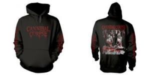Cannibal Corpse - Hood -  Butchered At Birth (L) in the group MERCHANDISE / Hoodies / Hårdrock at Bengans Skivbutik AB (4230319)