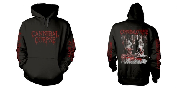 Cannibal Corpse - Hood - Butchered At Birth (Xxl) in the group MERCH / Clothing / Hoodies at Bengans Skivbutik AB (4230323)