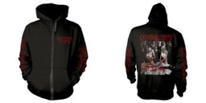 Cannibal Corpse - Zip-Hood -  Butchered At Birth (M) in the group Minishops / Cannibal Corpse at Bengans Skivbutik AB (4230380)