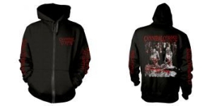 Cannibal Corpse - Zip-Hood -  Butchered At Birth (Xxl in the group MERCHANDISE / Hoodies / Hårdrock at Bengans Skivbutik AB (4230383)