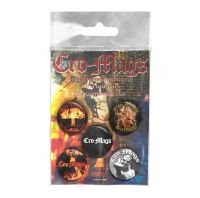Cro-Mags - Button Badge Set in the group MERCHANDISE / Pin-Button Badge / Pop-Rock at Bengans Skivbutik AB (4231092)