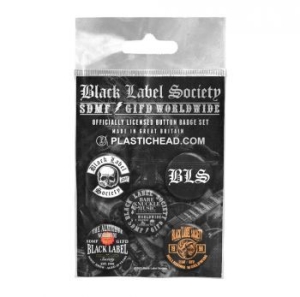 Black Label Society - Button Badge Set in the group OTHER / MK Test 7 at Bengans Skivbutik AB (4231136)