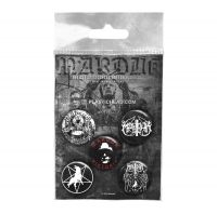 Marduk - Button Badge Set in the group MERCHANDISE / Pin-Button Badge / Heavy Metal at Bengans Skivbutik AB (4231145)