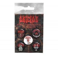 Deicide - Button Badge Set in the group MERCHANDISE / Pin-Button Badge / Heavy Metal at Bengans Skivbutik AB (4231149)