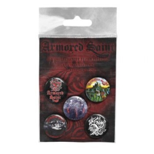 Armored Saint - Button Badge Set in the group OTHER / MK Test 7 at Bengans Skivbutik AB (4231151)