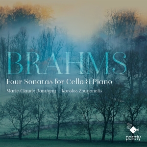 Bantigny Marie-Claude & Zouganelis Karol - Brahms: Four Sonatas for Cello & Piano in the group CD / Klassiskt,Övrigt at Bengans Skivbutik AB (4231219)