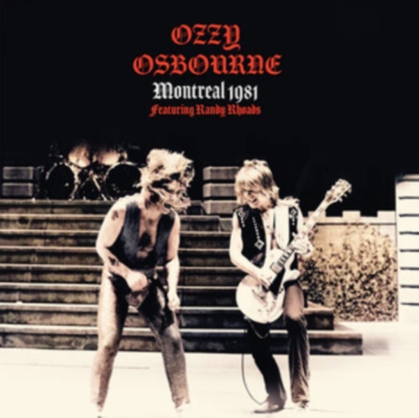 Ozzy Osbourne - Montreal 1981 (Red Vinyl Lp) in the group VINYL / Bestsellers at Bengans Skivbutik AB (4232405)