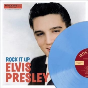 Presley Elvis - Rock It Up (Blue Vinyl Lp) in the group VINYL / Pop at Bengans Skivbutik AB (4232411)