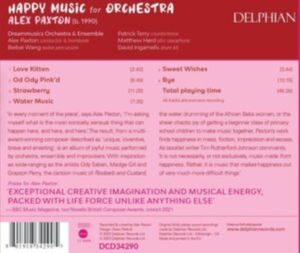 Dreammusics Orchestra - Alex Paxton: Happy Music For Orches in the group Externt_Lager /  at Bengans Skivbutik AB (4232426)