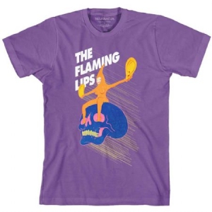 Flaming Lips - The Flaming Lips Unisex T-Shirt: Skull Rider in the group CDON - Exporterade Artiklar_Manuellt / T-shirts_CDON_Exporterade at Bengans Skivbutik AB (4235304r)