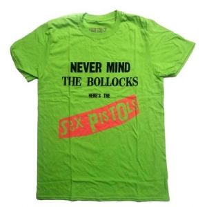 Sex Pistols - The Sex Pistols Unisex T-Shirt: NMTB Original Album (Green) in the group CDON - Exporterade Artiklar_Manuellt / T-shirts_CDON_Exporterade at Bengans Skivbutik AB (4235525r)