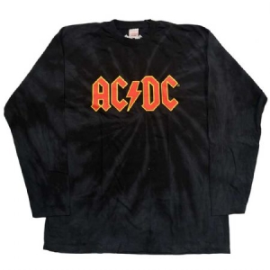 AC/DC - AC/DC Unisex Long Sleeved T-Shirt: Logo  in the group MERCH / Minsishops-merch / Ac/Dc at Bengans Skivbutik AB (4235537r)