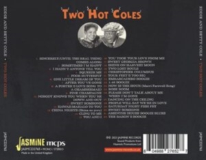 Eddie & Betty Cole - Two Hot Coles in the group CD / Jazz at Bengans Skivbutik AB (4235989)