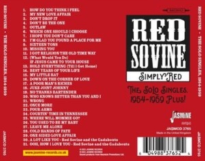 Sovine Red - Simply Red - The Solo Singles: 1954 in the group CD / Country at Bengans Skivbutik AB (4235995)