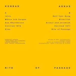 Agnas Konrad - Rite Of Passage in the group VINYL / Jazz/Blues at Bengans Skivbutik AB (4236764)