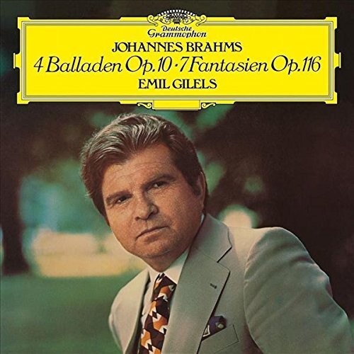 Johannes Brahms - 4 Ballades/7 Fantasias in the group VINYL / Klassiskt at Bengans Skivbutik AB (4237069)