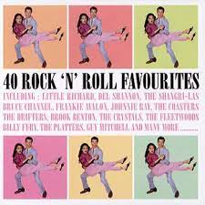40 Rock N Roll Favourites - Frankie Avalon , Crystals Mfl in the group CD / Pop-Rock,Rockabilly at Bengans Skivbutik AB (4237230)