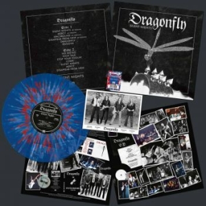 Dragonfly - Silent Nights (Blue/Red Splatter Vi in the group VINYL / Hårdrock/ Heavy metal at Bengans Skivbutik AB (4240342)