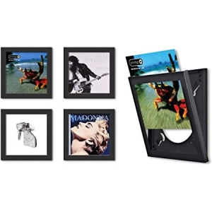 Black LP Flip Frame 4 Pack - Black LP Flip Frame 4 Pack in the group OTHER / MK Test 1 at Bengans Skivbutik AB (4241823)
