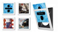 Show And Listen - White LP Flip Frame 4-Pack in the group OTHER / CDON - Exporterade Artiklar_Manuellt / Tillbehör_Vinyl_CDON_Exporterade at Bengans Skivbutik AB (4241826)