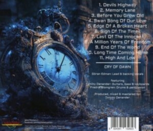 Cry Of Dawn - Anthropocene in the group CD / Hårdrock at Bengans Skivbutik AB (4242320)
