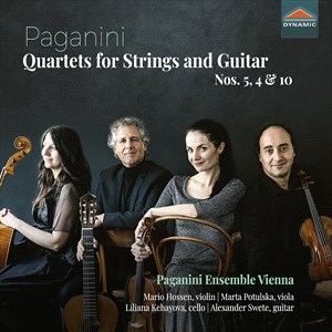 Paganini Niccolo - Quartets For Strings & Guitar, Vol. in the group Externt_Lager /  at Bengans Skivbutik AB (4242384)