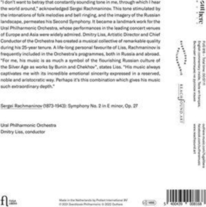 Rachmaninoff Sergei - Symphony No. 2 in the group Externt_Lager /  at Bengans Skivbutik AB (4242401)