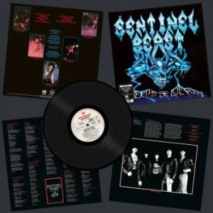 Sentinel Beast - Depths Of Death (Black Vinyl Lp) in the group VINYL / Hårdrock/ Heavy metal at Bengans Skivbutik AB (4243001)
