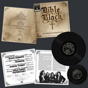 Bible Black - Complete Recordings The 1981-1983 ( in the group VINYL / Hårdrock/ Heavy metal at Bengans Skivbutik AB (4243007)