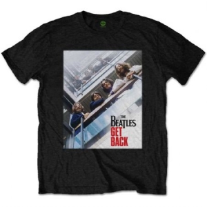 The beatles - Unisex T-Shirt: Get Back Poster in the group OTHER / MK Test 5 at Bengans Skivbutik AB (4243535r)