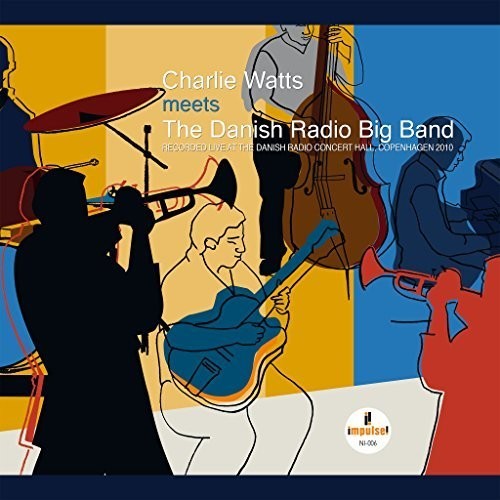 CHARLIE WATTS/THE DANISH RADIO BIG BAND - Live at Danish Radio Concert Hall, Copenhagen 2010 in the group VINYL / Jazz/Blues at Bengans Skivbutik AB (4243973)