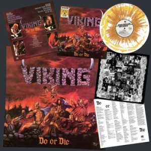 Viking - Do Or Die (Splatter Vinyl Lp) in the group VINYL / Hårdrock/ Heavy metal at Bengans Skivbutik AB (4244426)