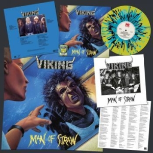 Viking - Man Of Straw (Splatter Vinyl Lp) in the group VINYL / Hårdrock/ Heavy metal at Bengans Skivbutik AB (4244428)