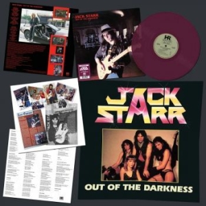 Starr Jack - Out Of The Darkness (Purple Vinyl L in the group VINYL / Hårdrock/ Heavy metal at Bengans Skivbutik AB (4244431)