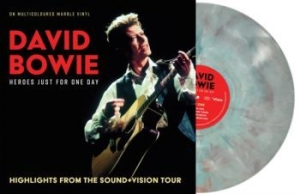 Bowie David - Heroes Just For One Day (Marble Vin in the group VINYL / Pop-Rock at Bengans Skivbutik AB (4244537)