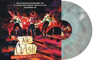 Clash - Bored With The U.S.A. (Coloured) in the group VINYL / Pop-Rock at Bengans Skivbutik AB (4244538)