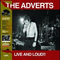 Adverts - Live & Loud!! in the group VINYL / Hårdrock,Pop-Rock at Bengans Skivbutik AB (4244923)