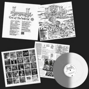 Tormentor - End Of The World Demo '85 (White/Gr in the group VINYL / Hårdrock/ Heavy metal at Bengans Skivbutik AB (4245236)