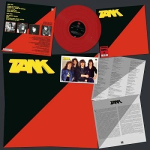 Tank - Tank (Red Vinyl Lp) in the group VINYL / Hårdrock/ Heavy metal at Bengans Skivbutik AB (4245243)